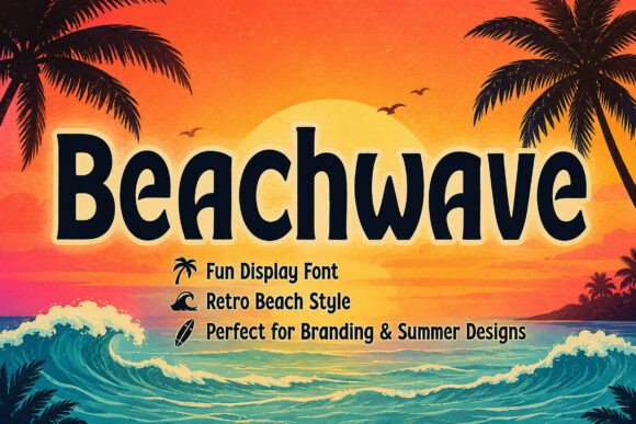 Beachwave Font: Retro Vibes for Modern Campaigns