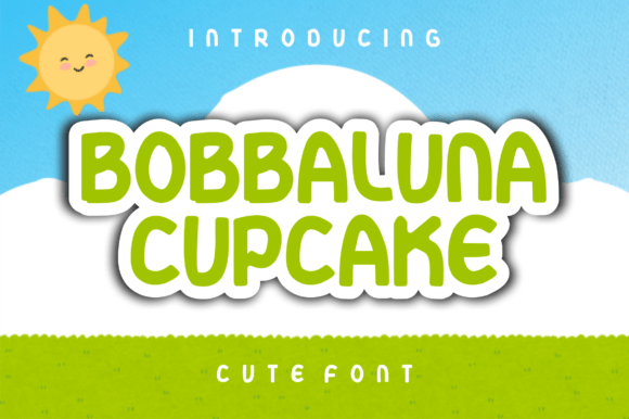 Bobbaluna Cupcake: A Playful Display Font for Editorial Joy