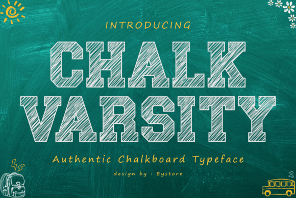 Chalk Varsity Typeface for Bold Branding