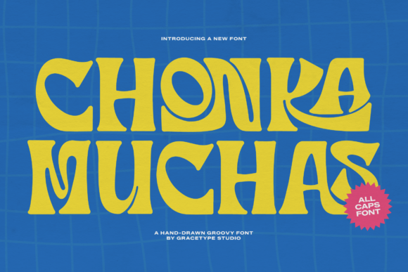 Chonka Muchas Typeface for Bold Branding