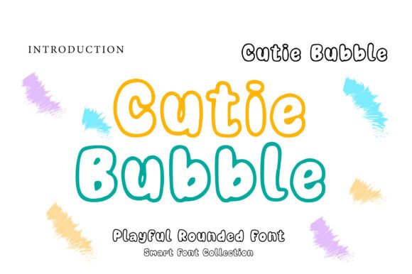 Cutie Bubble Font for Crafters and Sellers