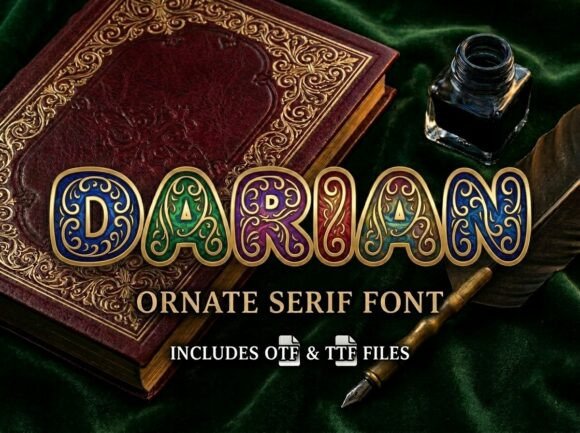Darian Font Review: A Majestic Display Typeface