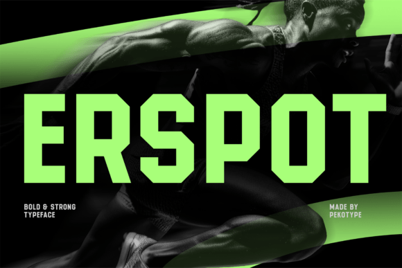 Erspot Typeface for Bold Web Design