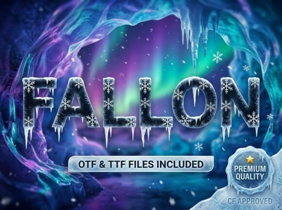 Fallon Typeface for Small Business Branding