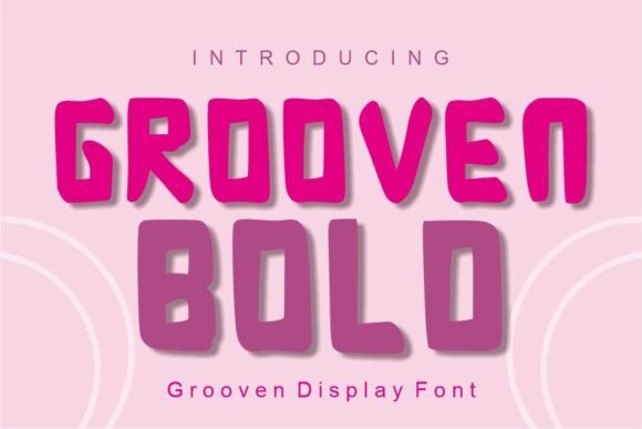 Grooven Bold Typeface for Retro Branding