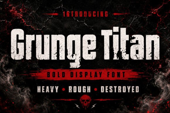 Grunge Titan Font for Bold Campaigns