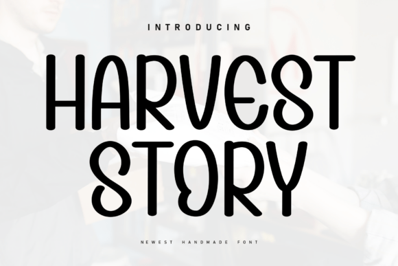 Harvest Story: A Handwritten Font for Authentic Branding