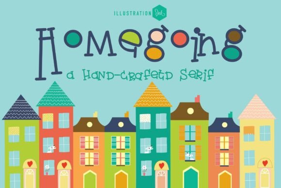 Homegoing Font for Handmade Branding