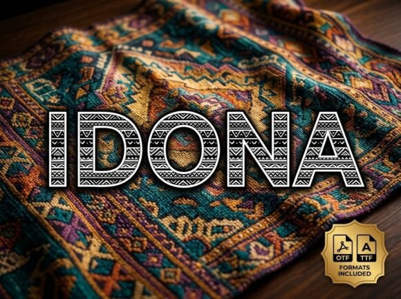 Idona: A Display Font for Editorial Impact