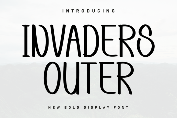 Invaders Outer Font for Small Business Branding