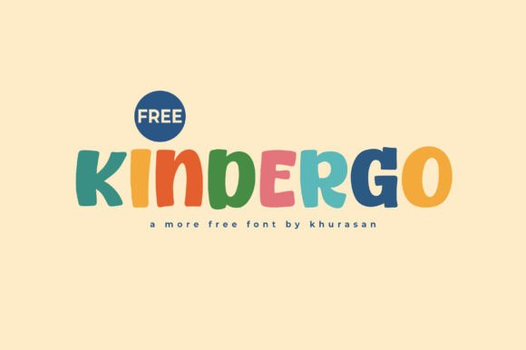 Kindergo: A Modern Typeface for Branding