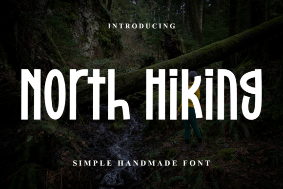 North Hiking: A Stylish Script Font for Web Design