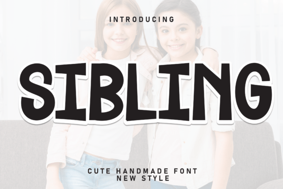 Sibling Handwritten Display Font for Web Design