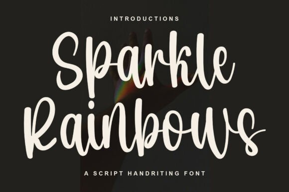 Sparkle Rainbows: A Premium Display Font for Elegant Branding