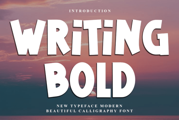 Writing Bold Typeface for Modern Web Design